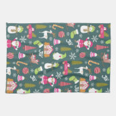 Linge De Cuisine Joy Christmas Green (Horizontal)