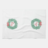 Linge De Cuisine Joy Christmas Wreath (Horizontal)