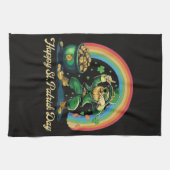 Linge De Cuisine Joyeuse St Patrick Farceur Lutins (Horizontal)