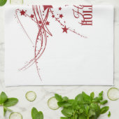 Linge De Cuisine Joyeuses fêtes (Plié)