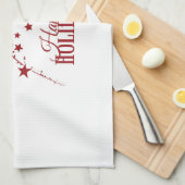 Linge De Cuisine Joyeuses fêtes (Quart Plié)