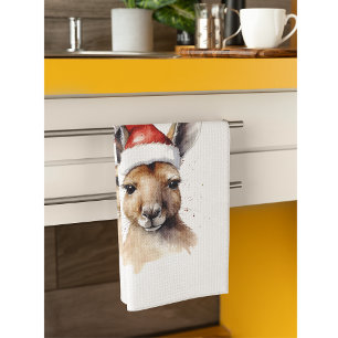 Linge De Cuisine Joyeuses Fêtes de fin d'année, Kangourou de Noël p