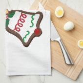 Linge De Cuisine Joyeuses fêtes Noël Cookie Bells (Quart Plié)