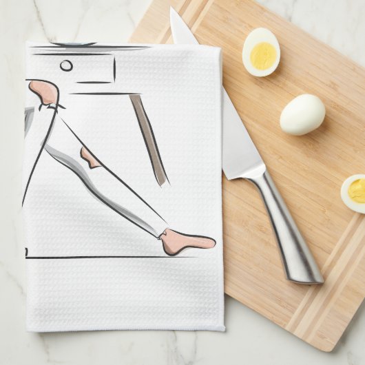 Linge De Cuisine Joyeux (Quart Plié)