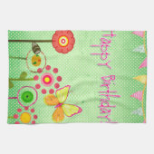 Linge De Cuisine Joyeux anniversaire (Horizontal)