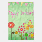 Linge De Cuisine Joyeux anniversaire (Vertical)