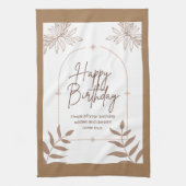 Linge De Cuisine Joyeux anniversaire (Vertical)