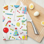 Linge De Cuisine Joyeux anniversaire (Quart Plié)