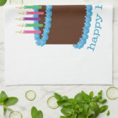 Linge De Cuisine Joyeux anniversaire (Plié)