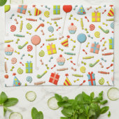 Linge De Cuisine Joyeux anniversaire (Plié)