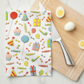 Linge De Cuisine Joyeux anniversaire (Quart Plié)