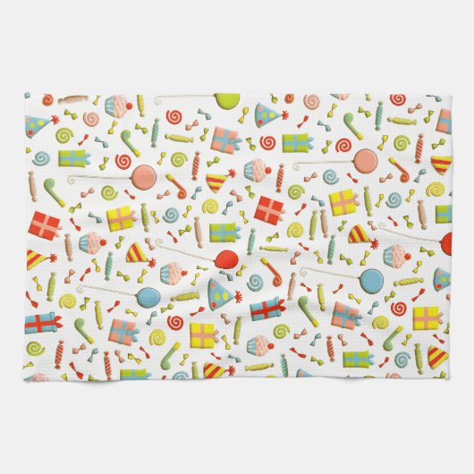 Linge De Cuisine Joyeux anniversaire (Horizontal)