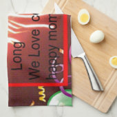 Linge De Cuisine Joyeux anniversaire à nous Art Imprimer (Quart Plié)