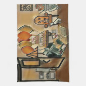Linge De Cuisine Joyeux Anniversaire Art (Vertical)