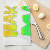 Linge De Cuisine Joyeux anniversaire Hakuna Matata eco Inspirationa (Quart Plié)