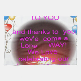 Linge De Cuisine Joyeux anniversaire pour vous