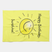 Linge De Cuisine Joyeux anniversaire, soleil ! (Horizontal)