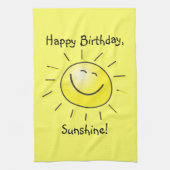 Linge De Cuisine Joyeux anniversaire, soleil ! (Vertical)