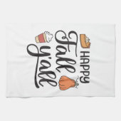 Linge De Cuisine Joyeux automne Y'all (Horizontal)