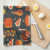 Linge De Cuisine Joyeux cadeau pour la fête de la Turquie de Thanks (Quart Plié)