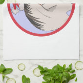 Linge De Cuisine Joyeux Cheval de Noël (Plié)