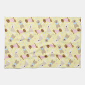 Linge De Cuisine Joyeux Chiens de Pâques (Horizontal)