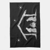 Linge De Cuisine Joyeux CHRISTmas Religieux Table Nativité (Vertical)