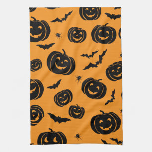 Linge De Cuisine Joyeux Citrouilles d'Halloween