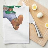 Linge De Cuisine Joyeux elfe de Noël (Quart Plié)