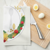 Linge De Cuisine Joyeux et bon Noël (Quart Plié)