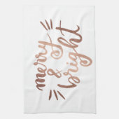 Linge De Cuisine Joyeux et lumineux - cuivre (Vertical)