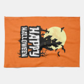 Linge De Cuisine Joyeux Halloween (Horizontal)