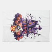 Linge De Cuisine Joyeux Halloween Ghoul (Horizontal)