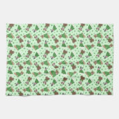 Linge De Cuisine Joyeux Jour de la Saint Patrick Pit Bull Dogs (Horizontal)