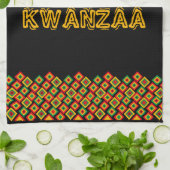 Linge De Cuisine Joyeux Kwanzaa (Plié)