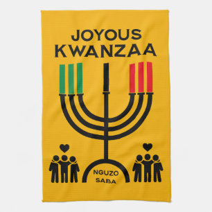Linge De Cuisine Joyeux Kwanzaa