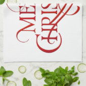 Linge De Cuisine Joyeux Noël (Plié)