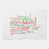 Linge De Cuisine Joyeux Noël (Horizontal)