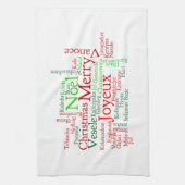 Linge De Cuisine Joyeux Noël (Vertical)