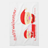 Linge De Cuisine Joyeux Noël (Vertical)