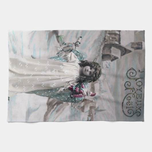 Linge De Cuisine Joyeux Noel (Horizontal)