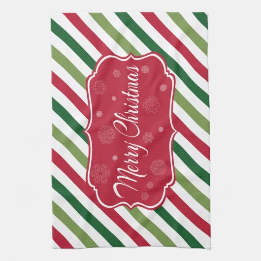 Linge De Cuisine Joyeux Noël (Vertical)