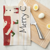 Linge De Cuisine Joyeux Noël (Quart Plié)