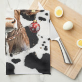 Linge De Cuisine Joyeux Noël (Quart Plié)