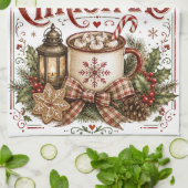 Linge De Cuisine Joyeux Noël (Plié)