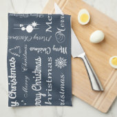 Linge De Cuisine Joyeux Noël (Quart Plié)