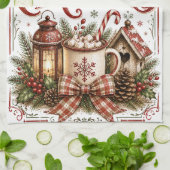 Linge De Cuisine Joyeux Noël (Plié)