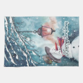 Linge De Cuisine Joyeux Noël (Horizontal)