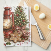 Linge De Cuisine Joyeux Noël (Quart Plié)