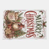 Linge De Cuisine Joyeux Noël (Horizontal)